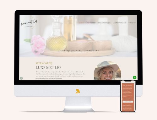 Luxe met Lef: Nieuwe website en drukwerk
